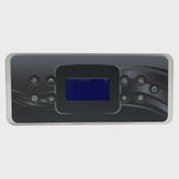 Spa-Tech MP30 2 Pump Touchpad and Overlay - The Spa Shop